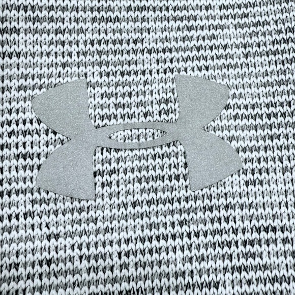 Under Armour Women's Full Zip Hoodie Grey and Green Loose Cold Gear Storm. Sz XS - Picture 8 of 13